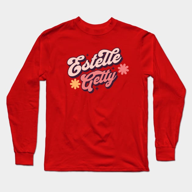 Estelle Vintage Long Sleeve T-Shirt by Animal Paper Art